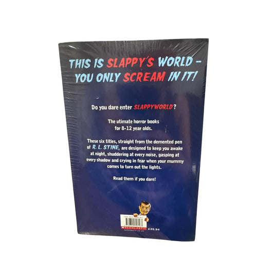 Goosebumps SlappyWorld 6-Book Set By R.L. Stine Horror Fiction For Ages 8-12 Paperback Scholastic Edition