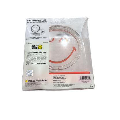 Heyday & SmileyWorld Accessories Bundle: Wall Charger, Charging Cable, LED Tray, Earbud Case Cover, Keychain & Wrap-It Cable Labels