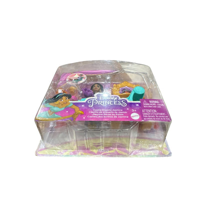Disney Princess Castle Dreams Jasmine Playset - Includes Jasmine Doll Furniture & Accessories Ages 3+ By Mattel