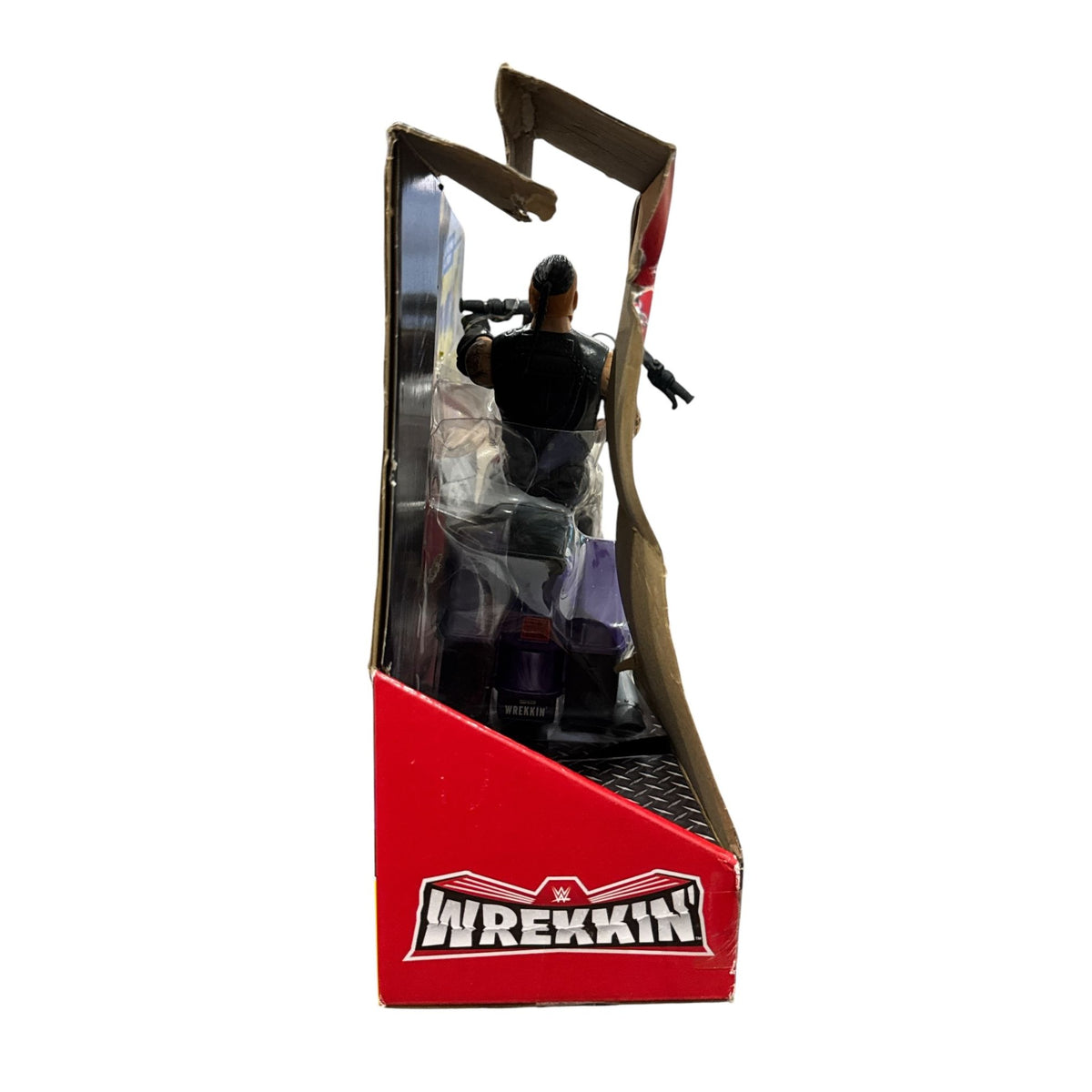 WWE Wrekkin Boneyard Slamcycle With Action Figure & Accessories 8 Breakaway Pieces Mattel Ages 6+