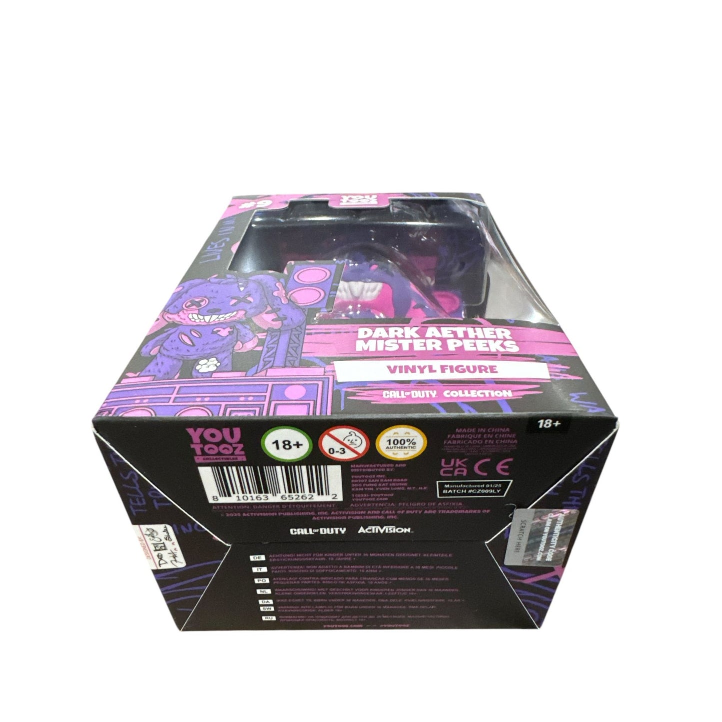Youtooz Dark Aether Mister Peeks Vinyl Figure Collectible Call Of Duty Collection