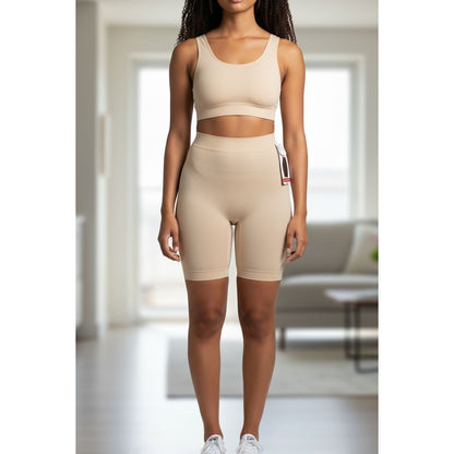 Skinnygirl Shaping Sonic Edge Long Leg High Waist Shapewear Shorts Size S