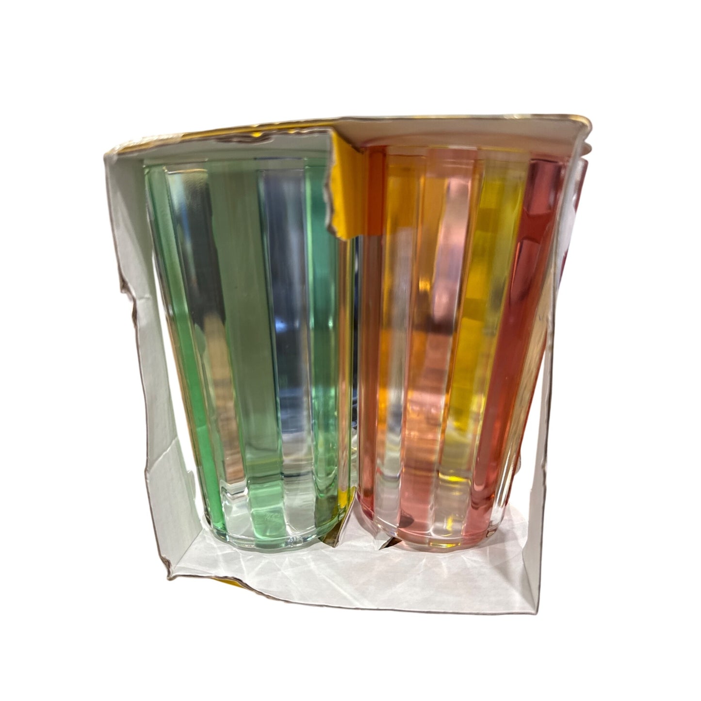 Sun Squad BPA-Free Multicolor Tumblers Dishwasher Safe 4-Pack