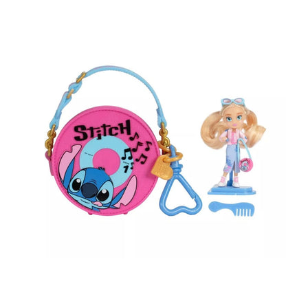 Disney ILY 4EVER Tote ILY Teenies Series 1 I ❤️ Stitch Collectible Purse & Doll Set With Accessories