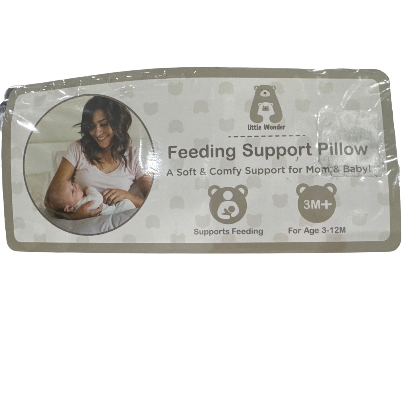Little Wonder Dinosaur Print Feeding & Nursing Support Pillow For 3-12M Babies