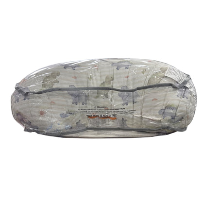 Little Wonder Dinosaur Print Feeding & Nursing Support Pillow For 3-12M Babies