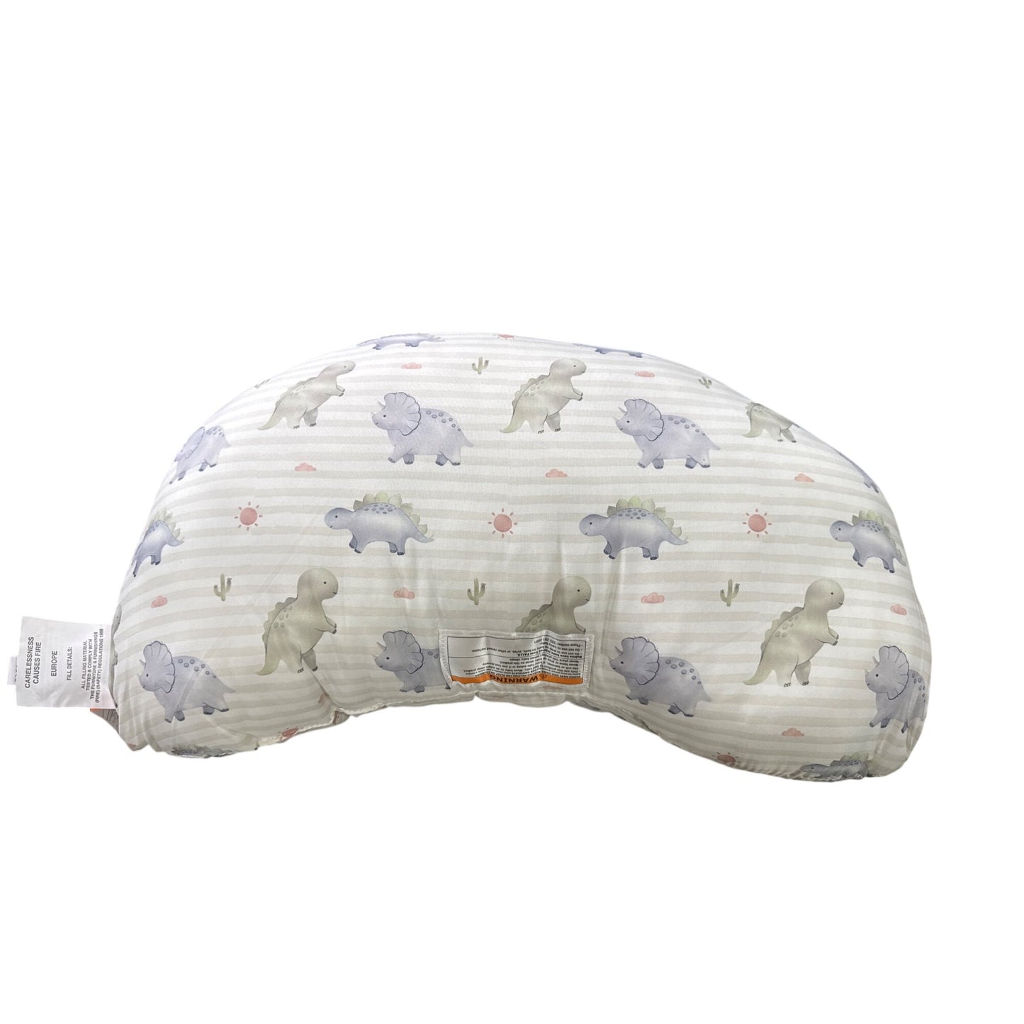 Little Wonder Dinosaur Print Feeding & Nursing Support Pillow For 3-12M Babies