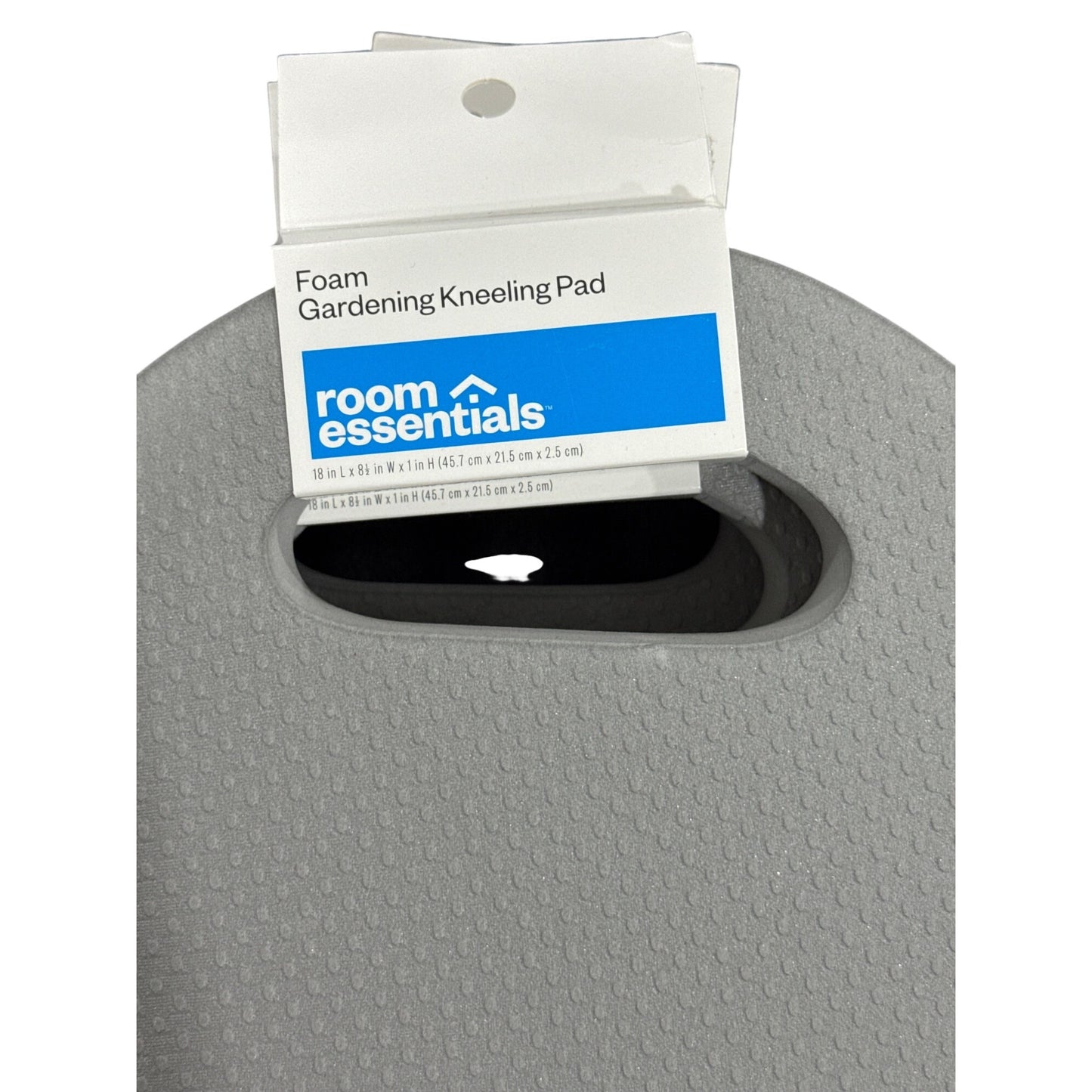 Room Essentials Foam Gardening Kneeling Pad Set Of 3 Gray 18” X 8.5” X 1” Lightweight & Durable With Carry Handle
