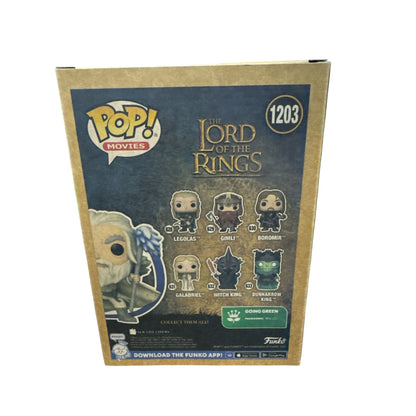 Funko Pop Movies Lord Of The Rings Gandalf The White Glow-In-The-Dark #1203 BoxLunch Exclusive Vinyl Figure
