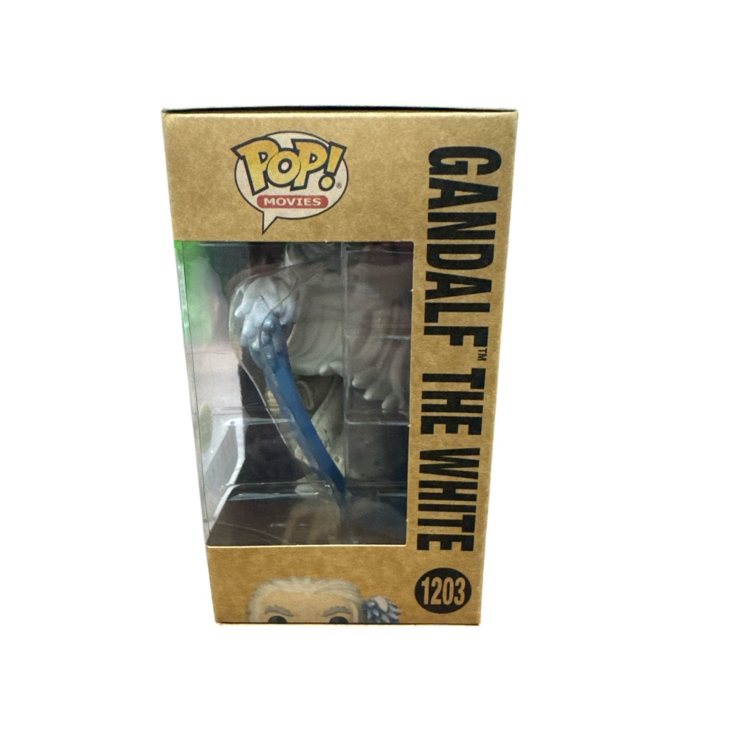 Funko Pop Movies Lord Of The Rings Gandalf The White Glow-In-The-Dark #1203 BoxLunch Exclusive Vinyl Figure