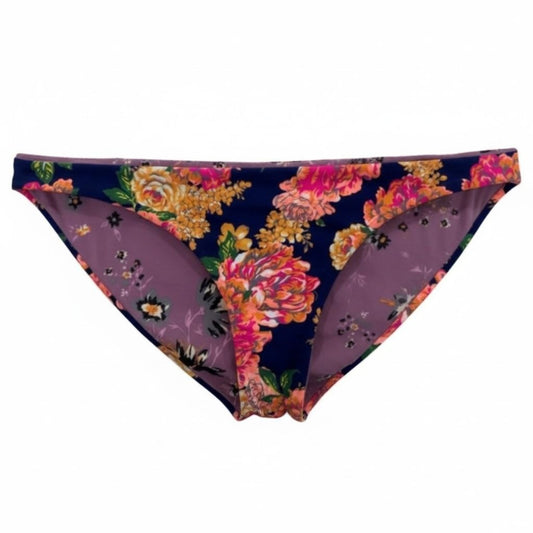 Maaji Women's Floral Print Bikini Bottom 3XL Multicolor Fully Lined Swimwear