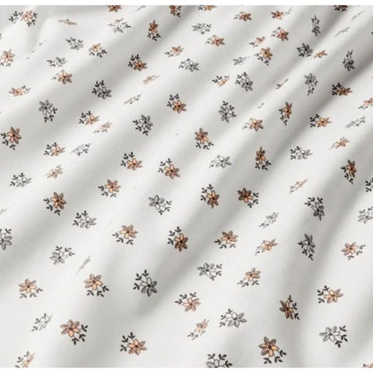 Hearth & Hand With Magnolia Cotton Percale Crib Fitted Sheet Fully Elastic Floral Print 28"x52"x9" Oeko-Tex Certified