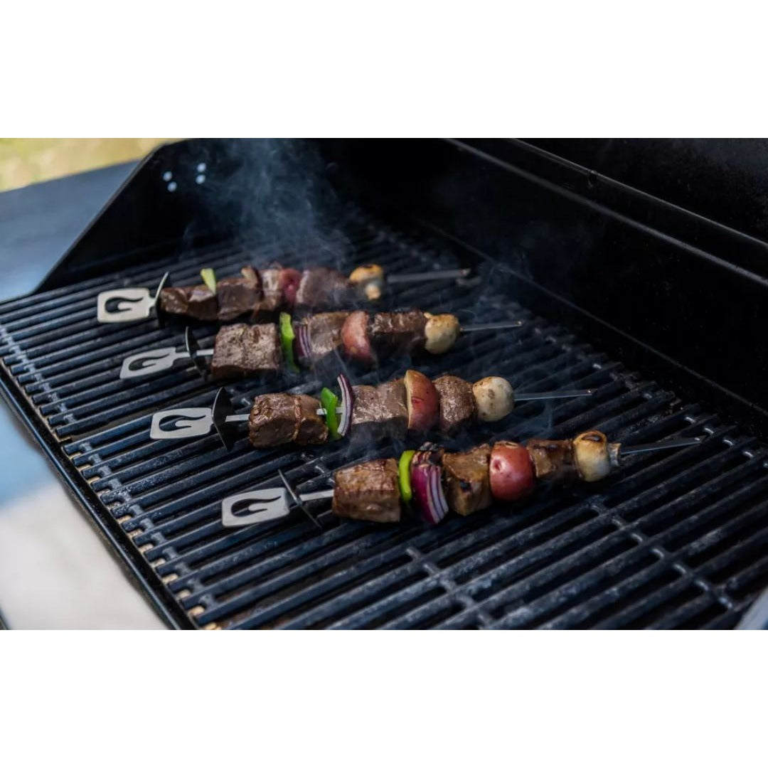 Char-Broil Grill+ Skewers With Sliders For Easy Food Removal