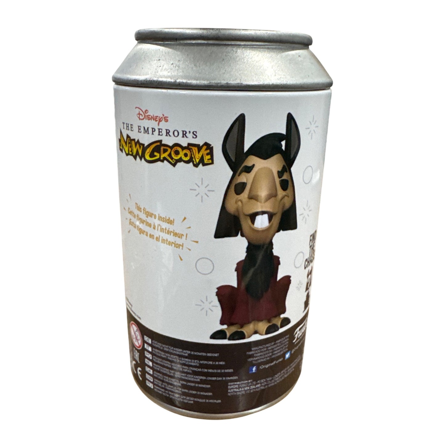Funko Soda Figure Kuzco BoxLunch Exclusive 12000 Limited Edition Disney The Emperors New Groove Collectible