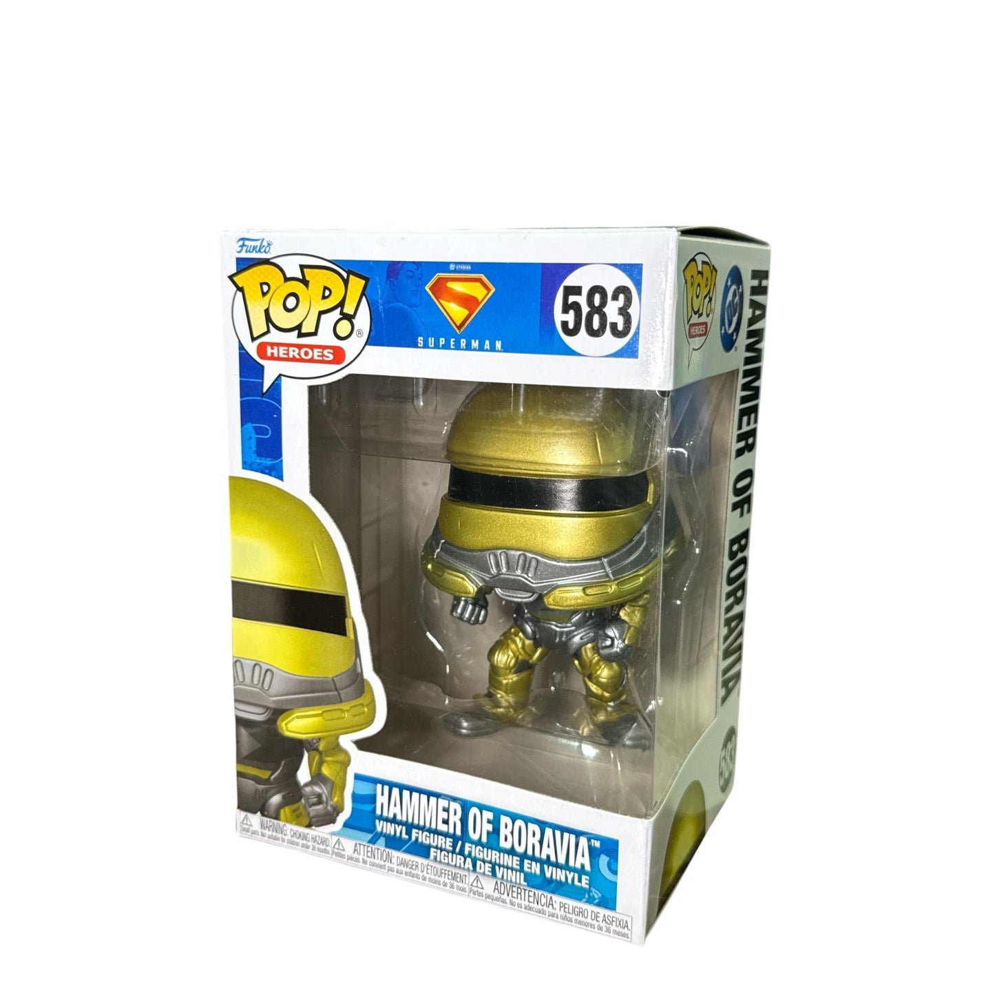 Funko Pop! Heroes Superman Hammer Of Boravia #583 Vinyl Figure Collectible DC Comics