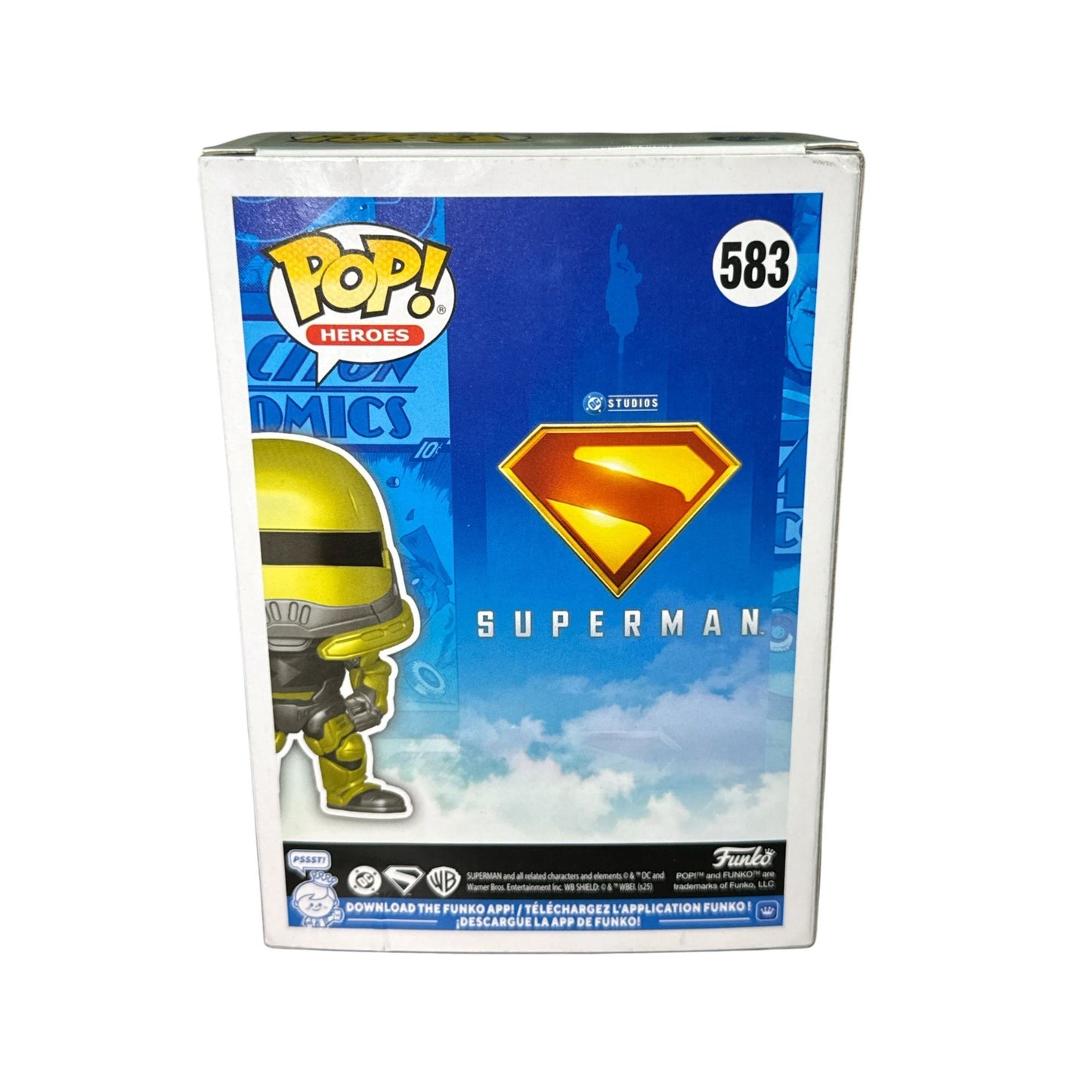 Funko Pop! Heroes Superman Hammer Of Boravia #583 Vinyl Figure Collectible DC Comics