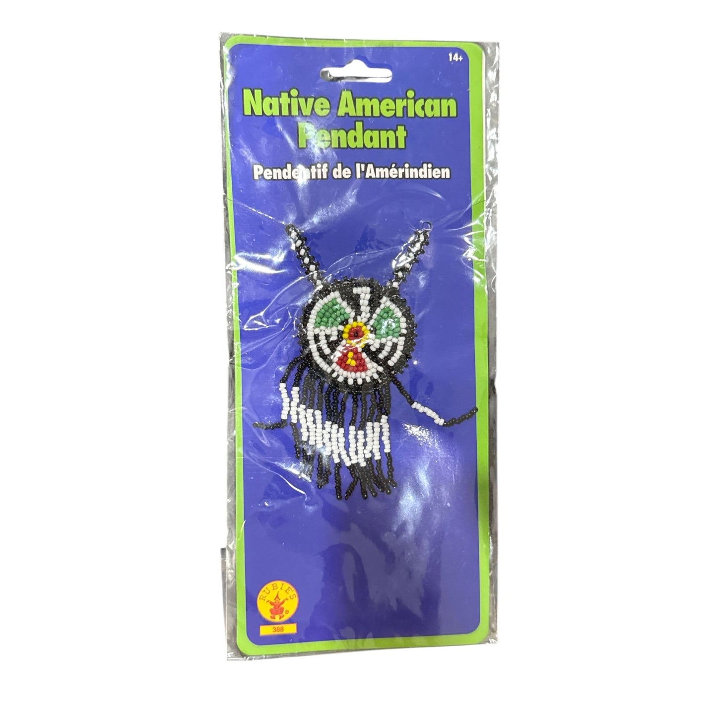 Native American Style Beaded Pendant Necklace With Fringe - Rubies Costume Co. - Ages 14+