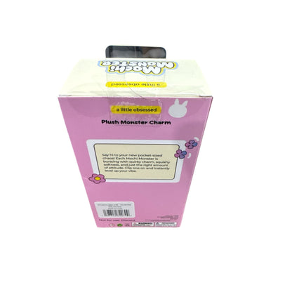 Mochi Monster Plush Charm Keychain In Pink - Fun Collectible Gift Toy