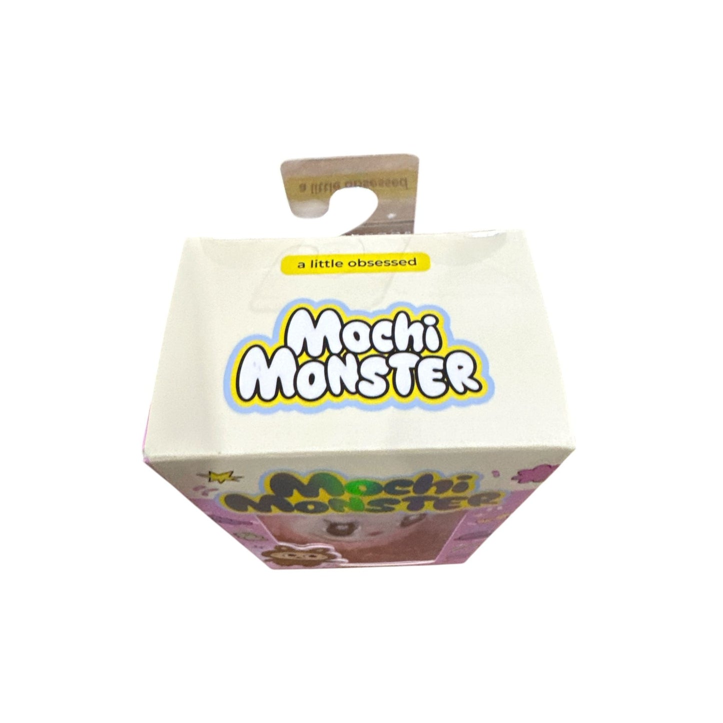 Mochi Monster Plush Charm Keychain In Pink - Fun Collectible Gift Toy