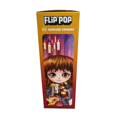 Harry Potter Flip Pop Hermione Granger Pop-Up Collectible Character & Book With Two Background Scenes