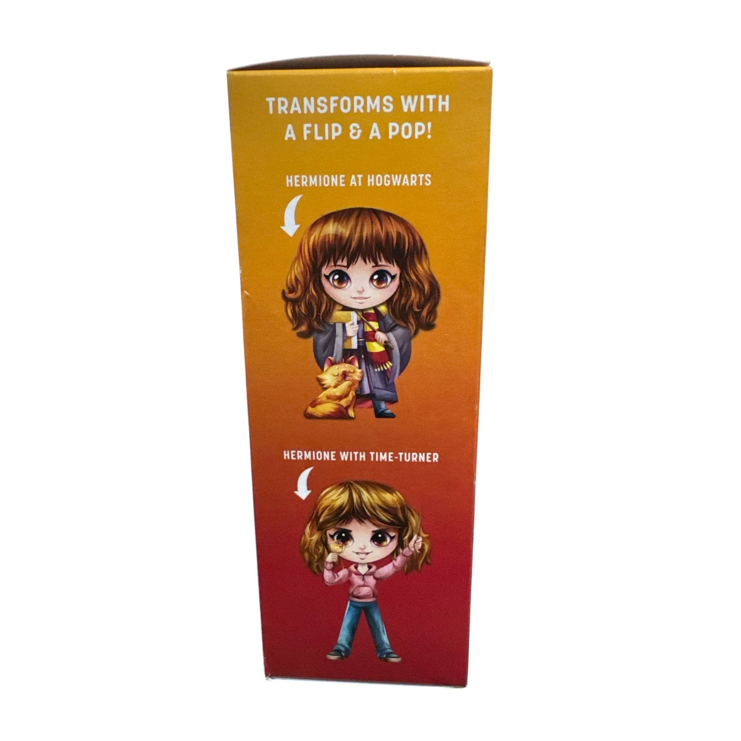 Harry Potter Flip Pop Hermione Granger Pop-Up Collectible Character & Book With Two Background Scenes