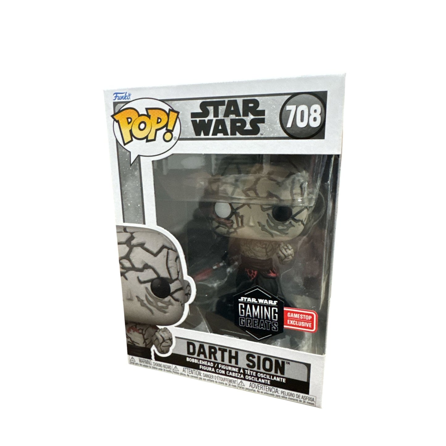 Funko Pop Star Wars Darth Sion #708 GameStop Exclusive Gaming Greats Vinyl Figure