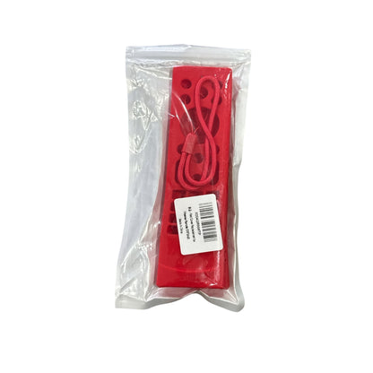 Silicone Remote Case for HSS U8 TV Remote, ERF3A90, U7G U9G Series 4K ULED Remote - Red