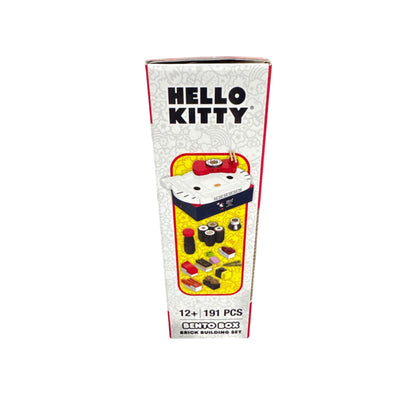 Hello Kitty Bento Box Brick Building Set 12+ 191 Pieces Compatible With Major Brands