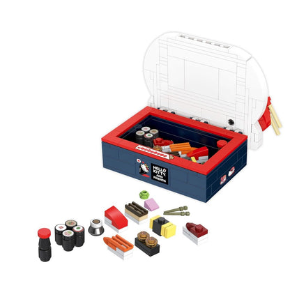 Hello Kitty Bento Box Brick Building Set 12+ 191 Pieces Compatible With Major Brands