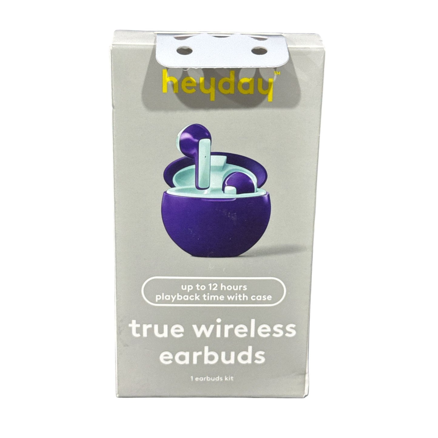 Heyday Electronics Bundle: Wireless Keyboard, Mouse, Earbuds, Wall Charger & 6ft Charging Cable - Bluetooth & USB Compatible 5pcs.