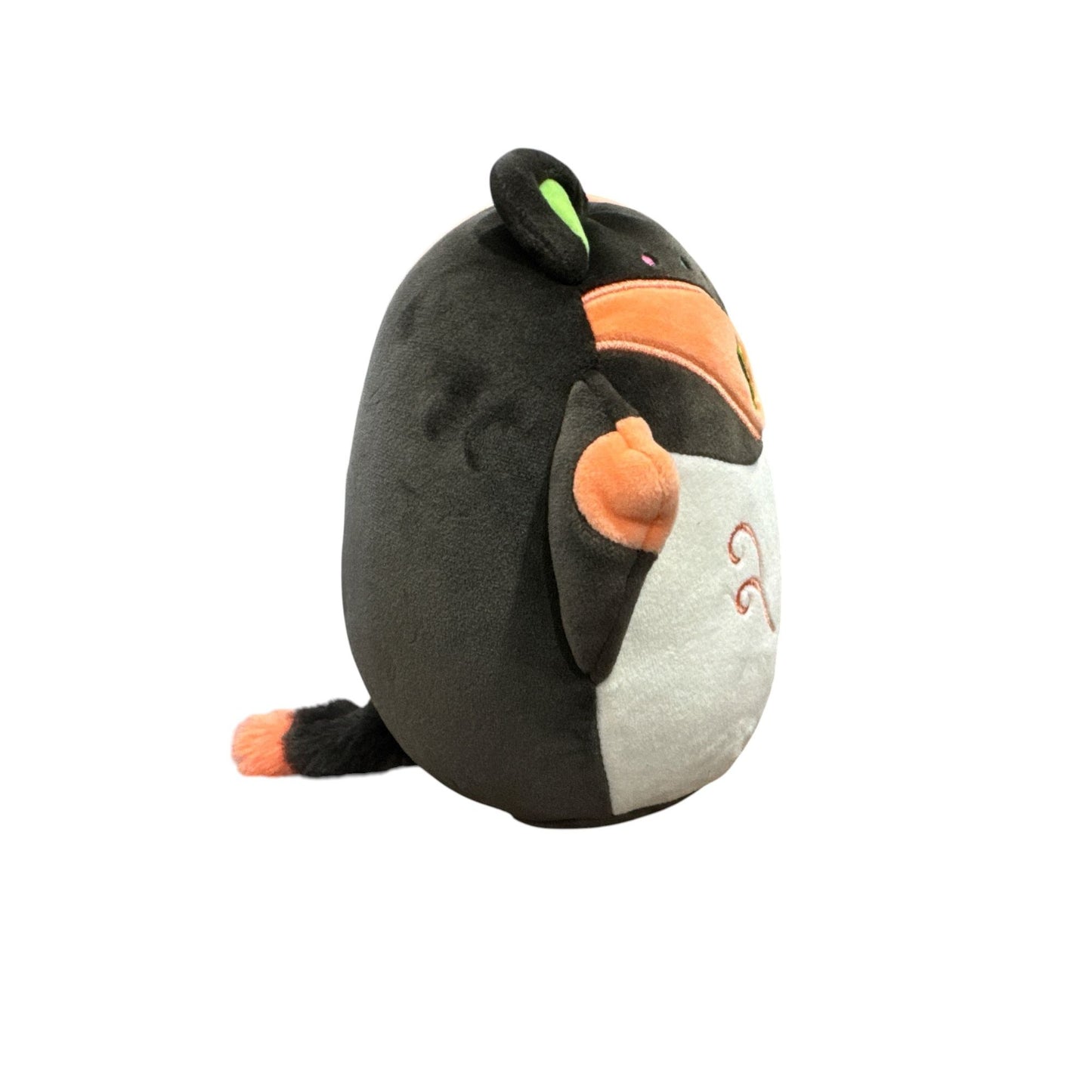 Squishmallows Elvia 8" Black & Orange Day Of The Dead Fox Plush Toy