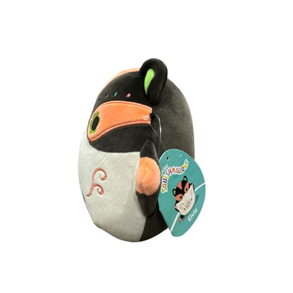 Squishmallows Elvia 8" Black & Orange Day Of The Dead Fox Plush Toy