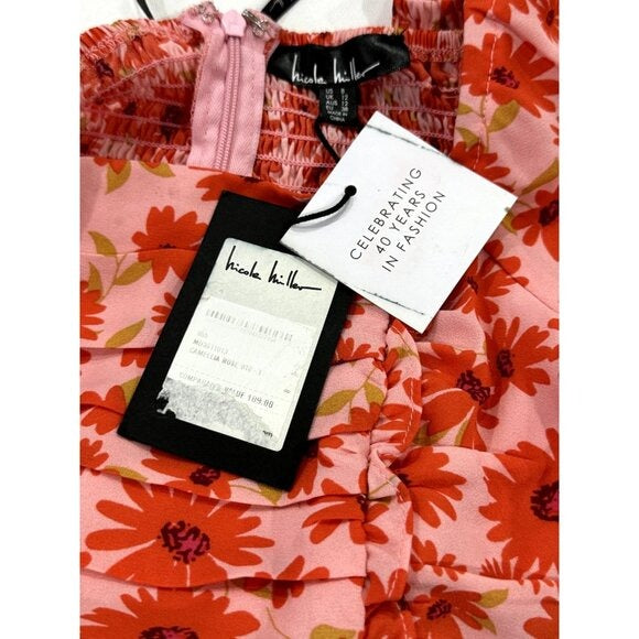 NICOLE MILLER Women's Amellia Rose Dress 8