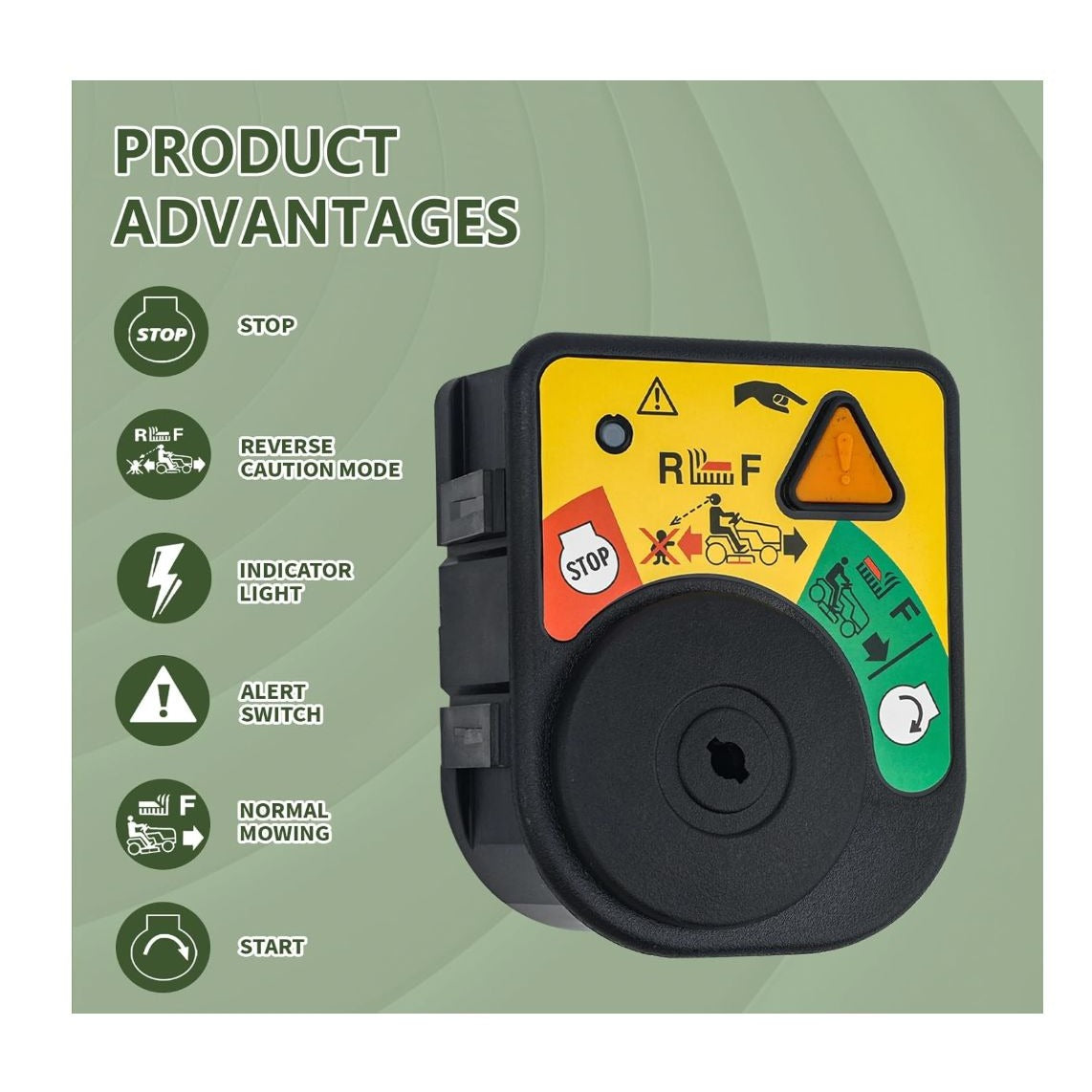 Lawn Mower Ignition Switch Replacement For Cub Cadet Troy-Bilt MTD Craftsman With 2 Keys